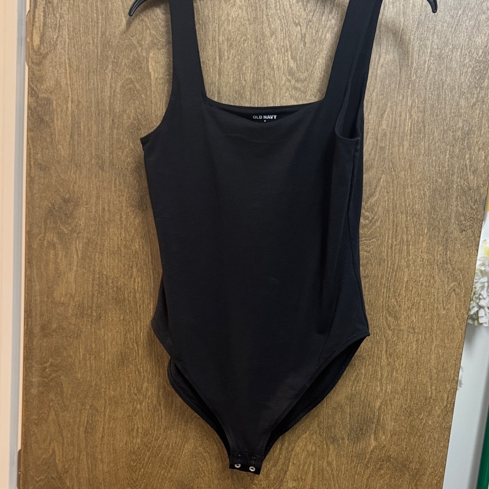 Old Navy Classic Black Kids Bodysuit